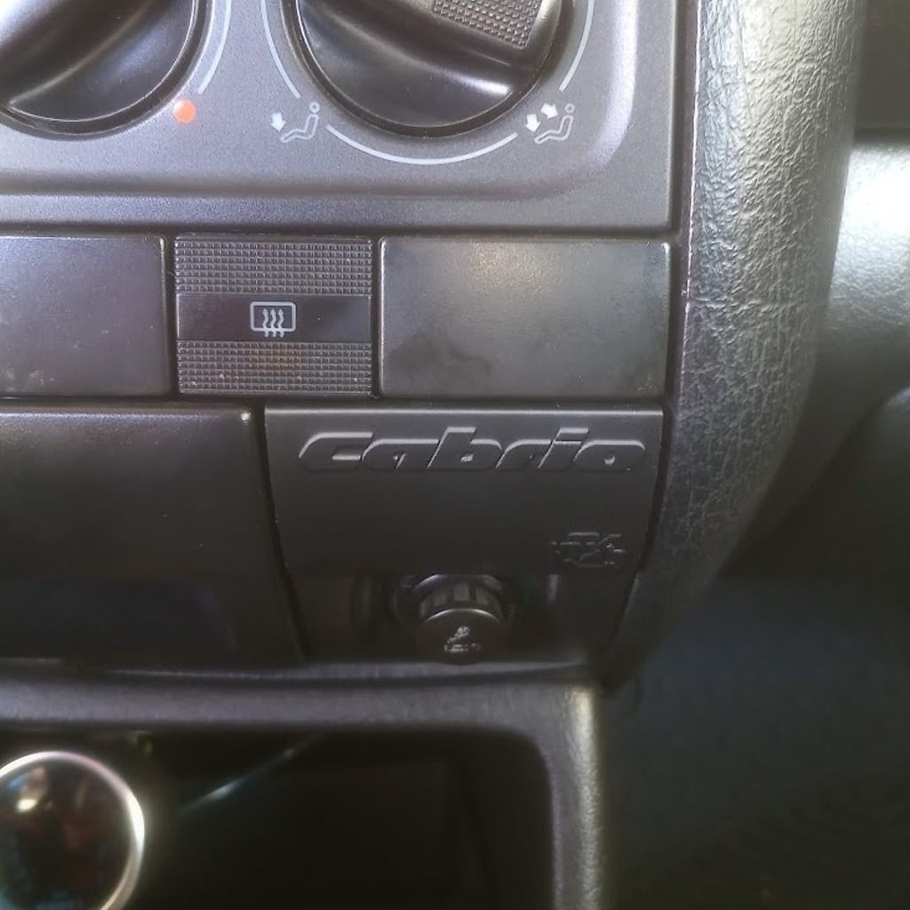 VW MK3 Golf Cabrio OBD Cover 3D print model_2