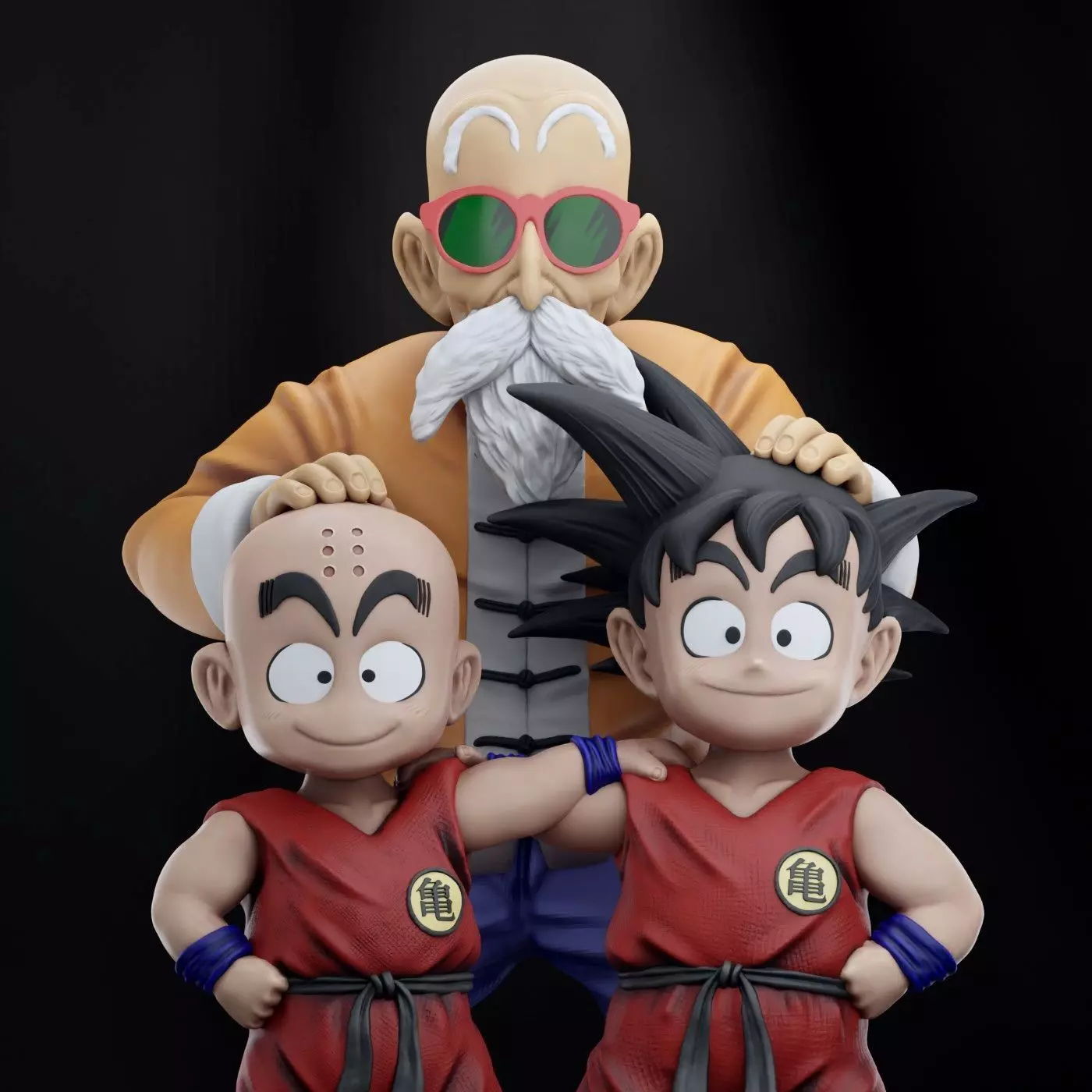 Kame School 3D print model_0