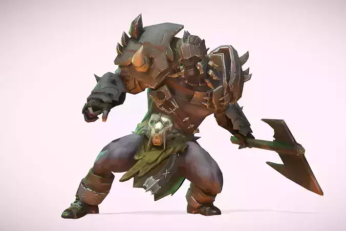 Fantasy Warrior Orc 3