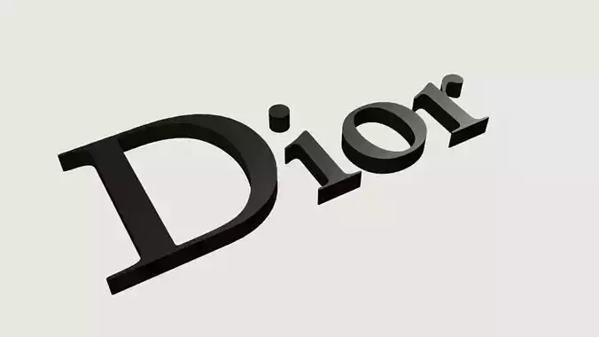Dior Logo 3D print model