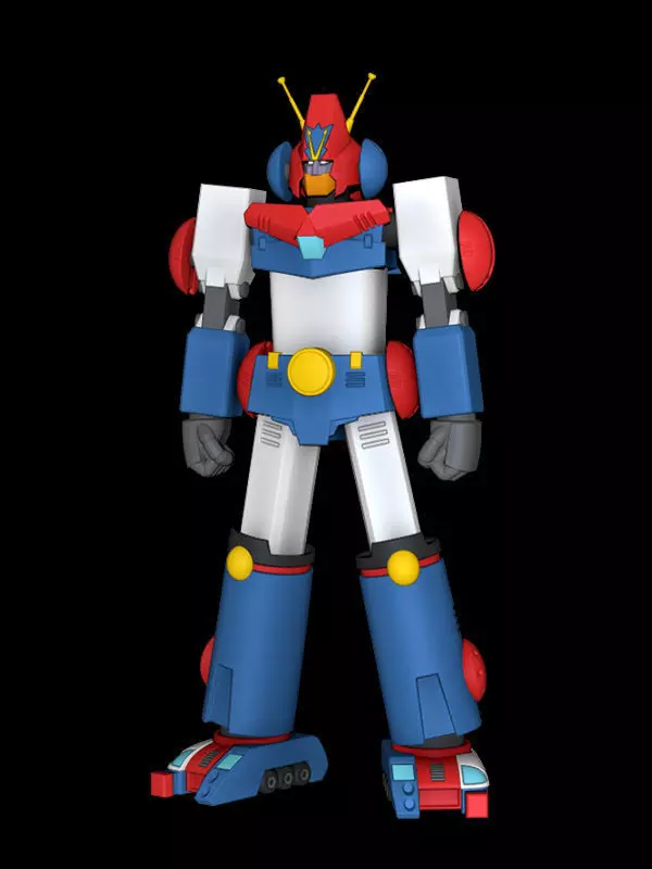 Combattler V robot 3D print model