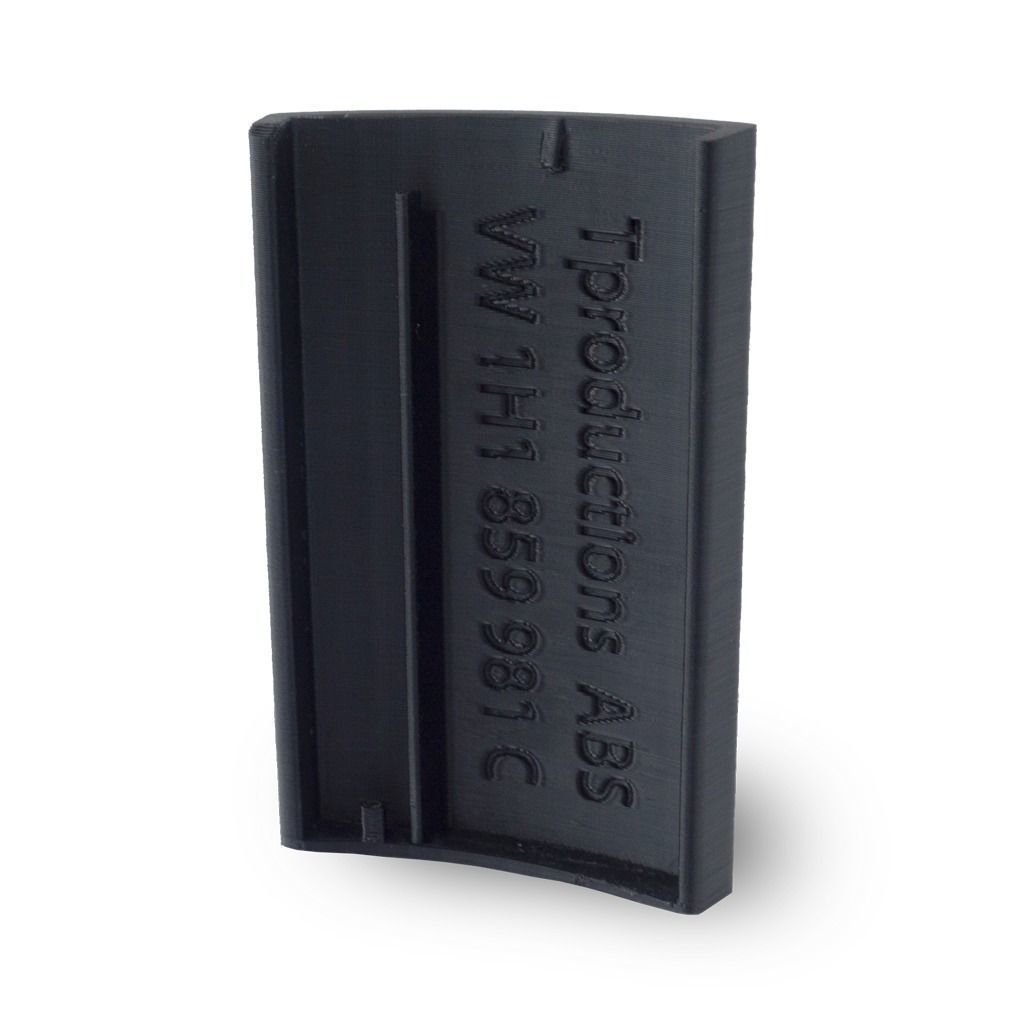 VW MK3 Golf VWMotorsport OBD Cover 3D print model_1