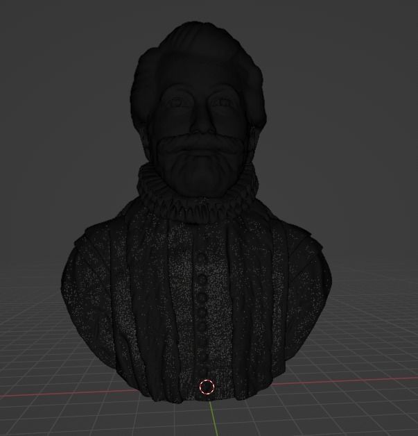 John Donne 3D print model_10