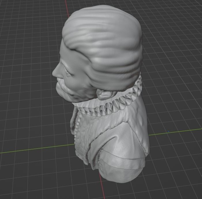 John Donne 3D print model_19