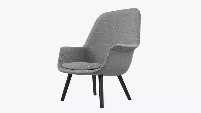 Scandinavian Lounge Armchair