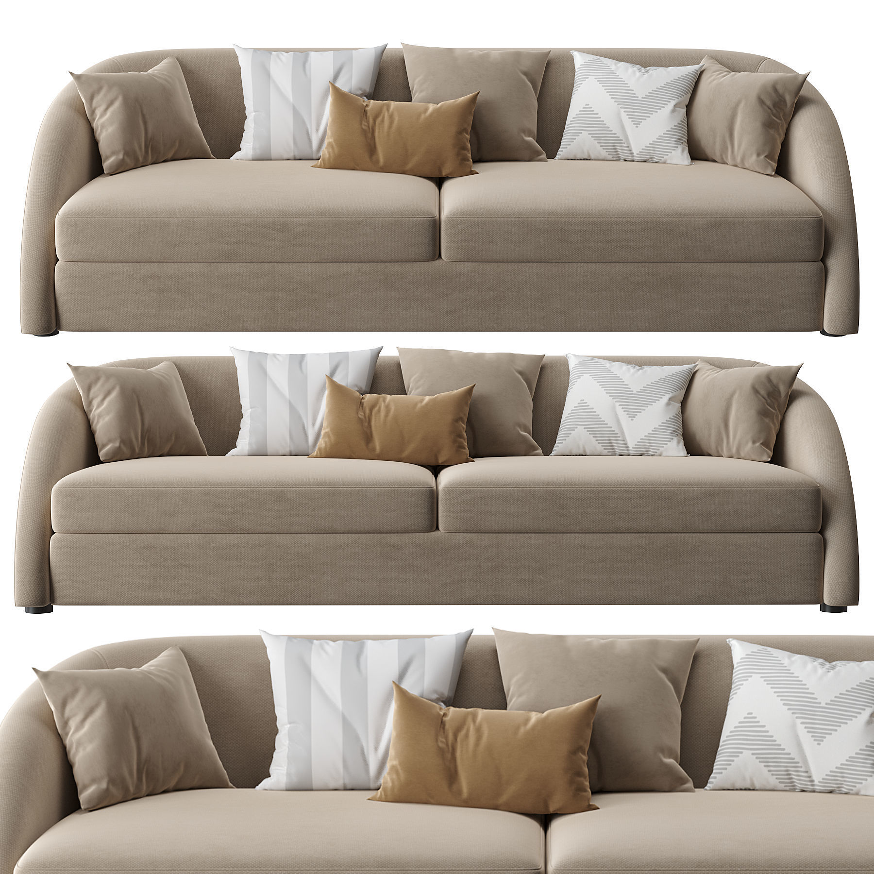 SOFA CRUZ 3D model_4