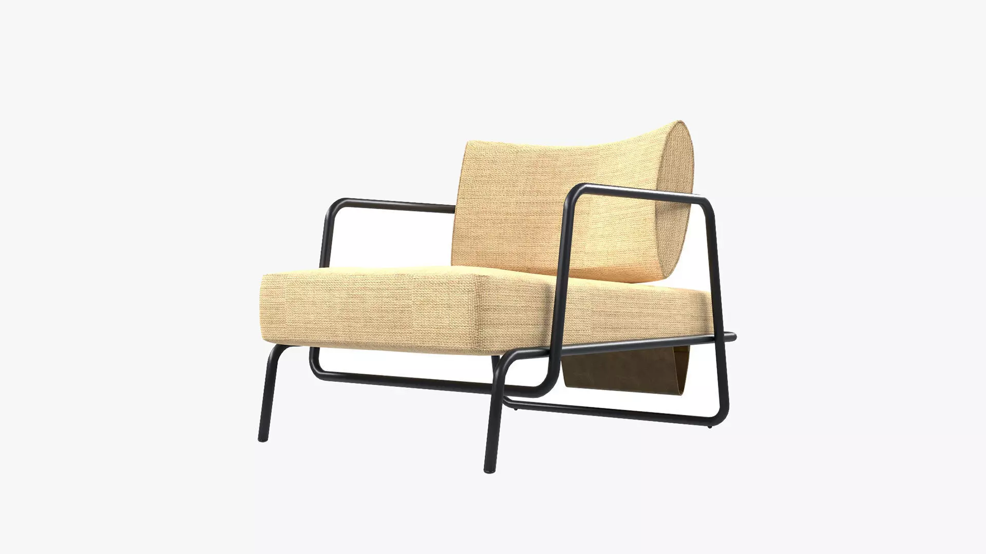 Bauhaus Chair with steel elements Free 3D model