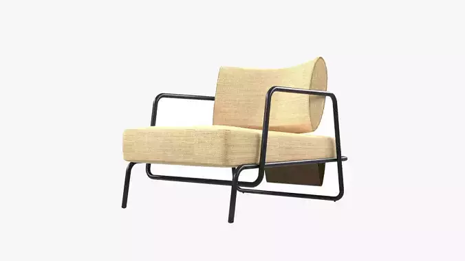 Bauhaus Chair with steel elements