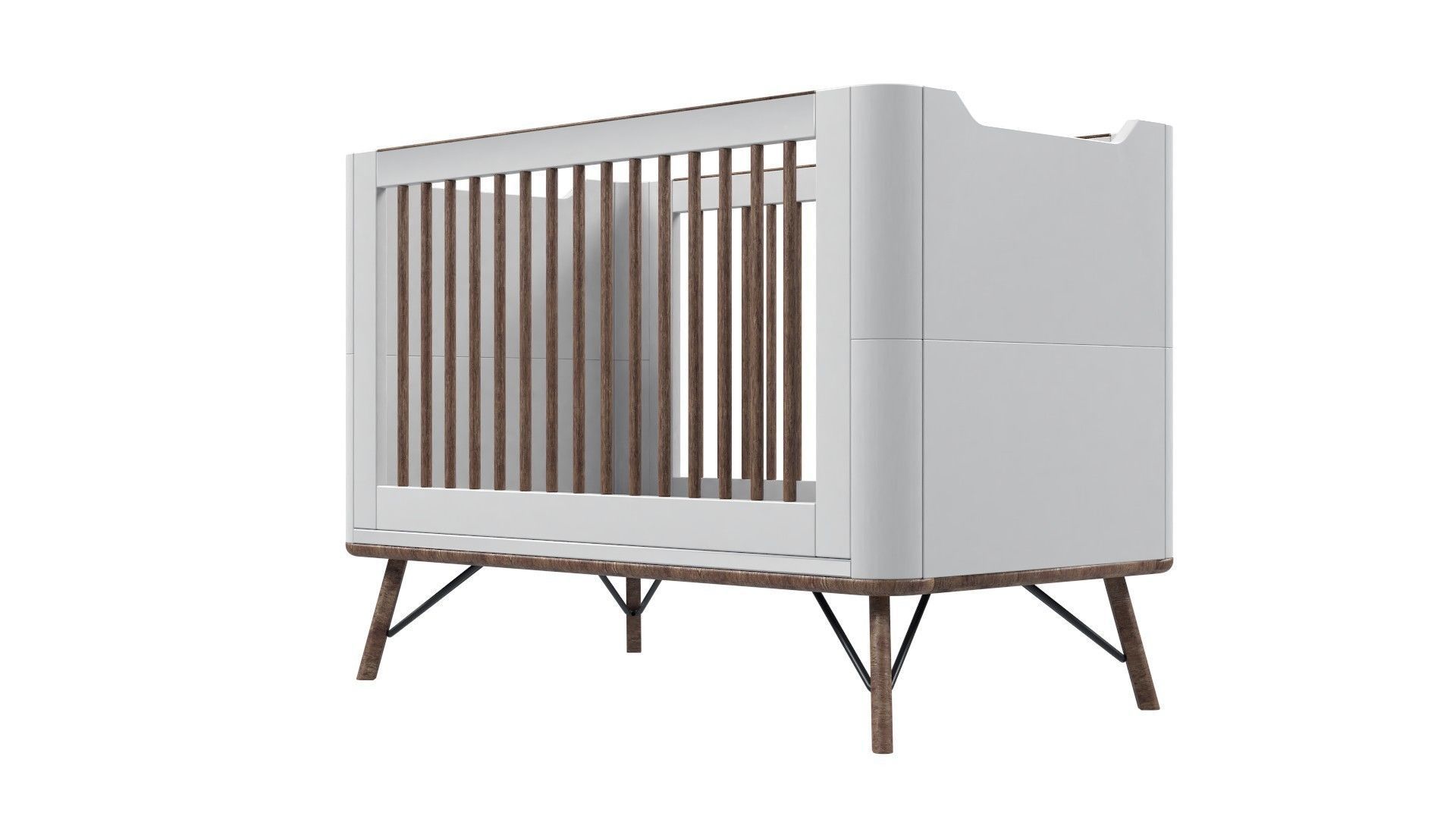 Baby Crib  3D model_35