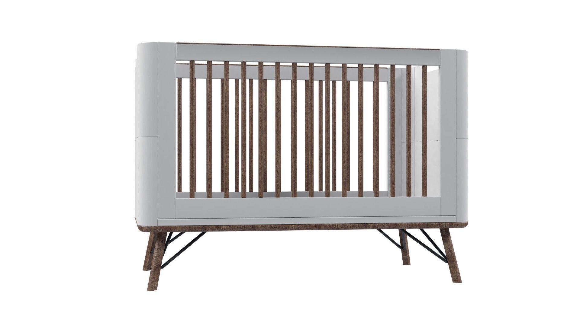 Baby Crib  3D model_19