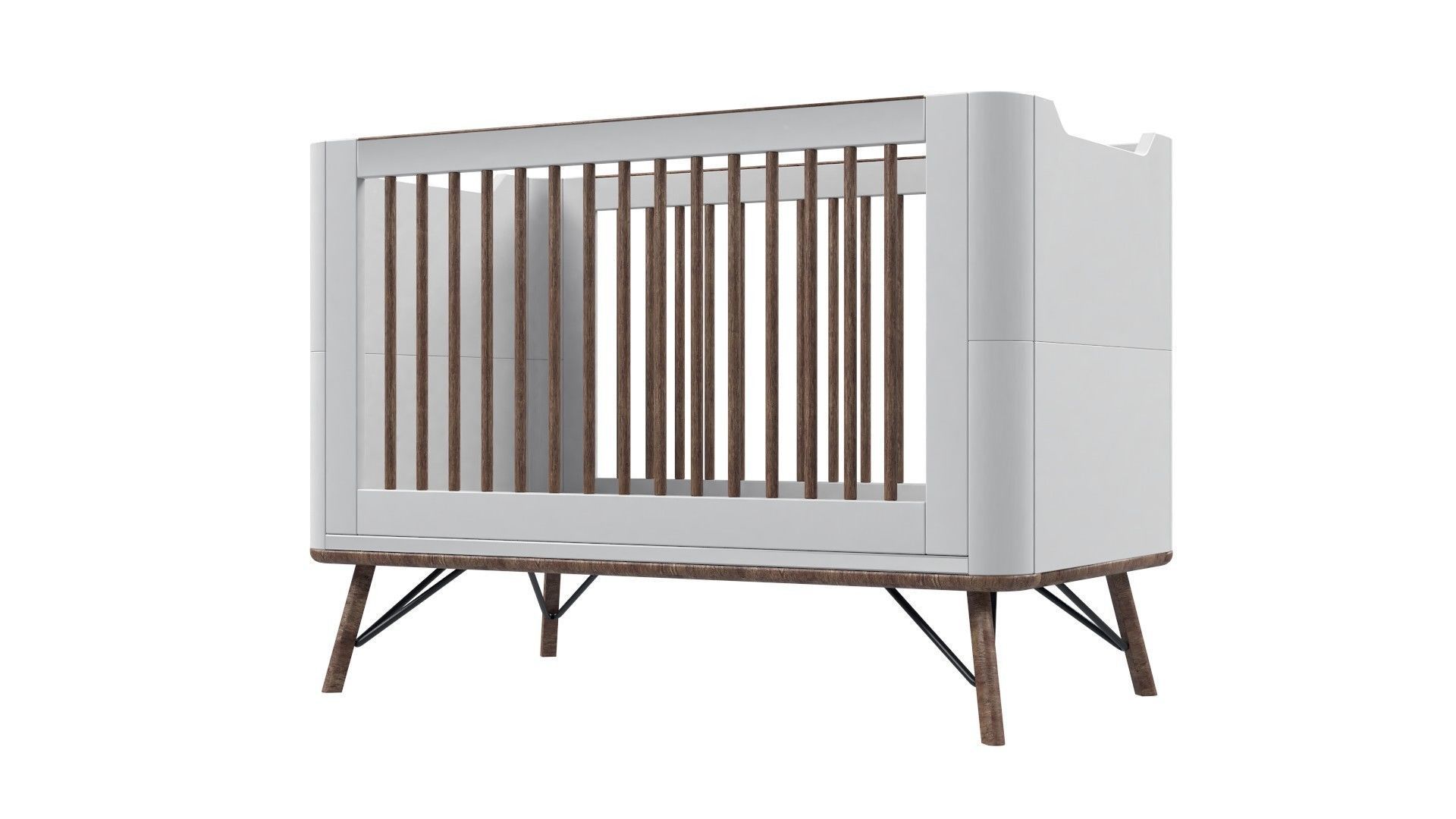 Baby Crib  3D model_22