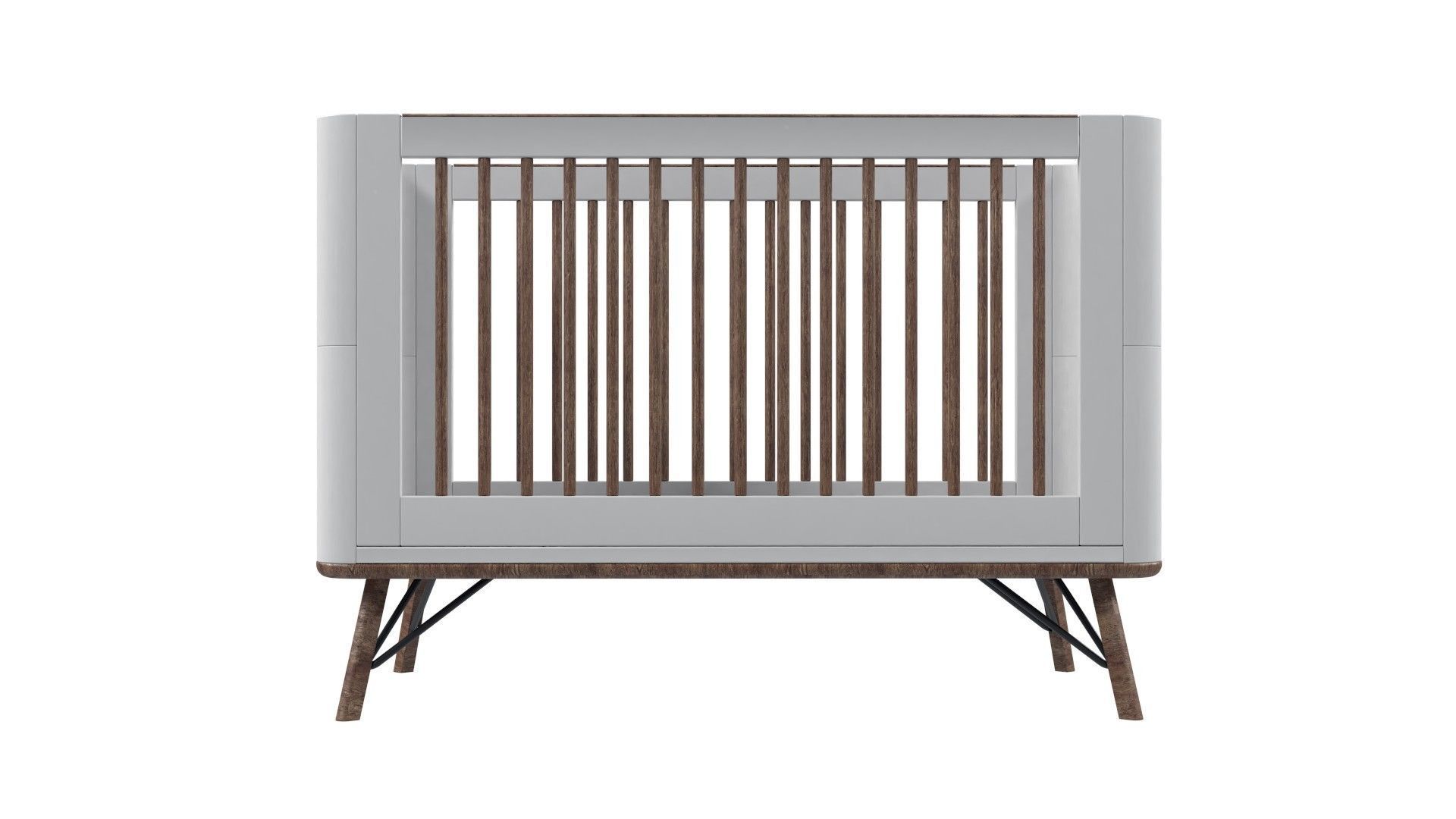 Baby Crib  3D model_12