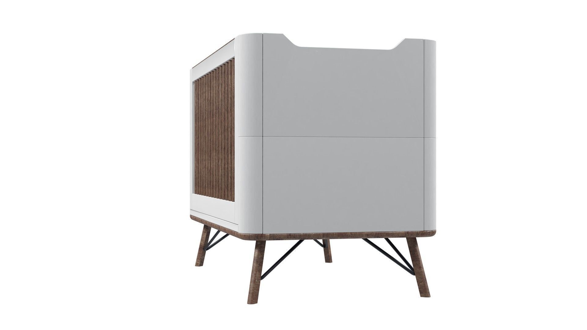 Baby Crib  3D model_10