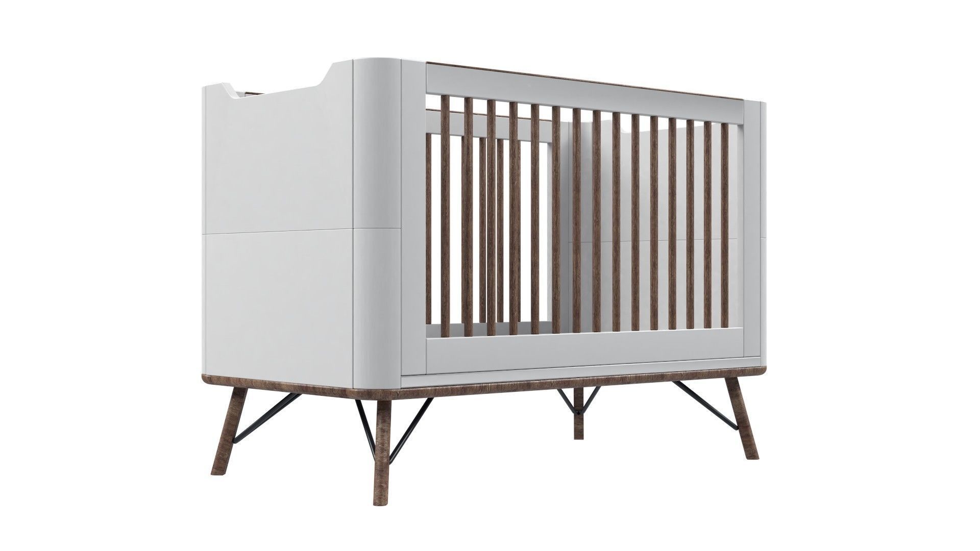 Baby Crib  3D model_24