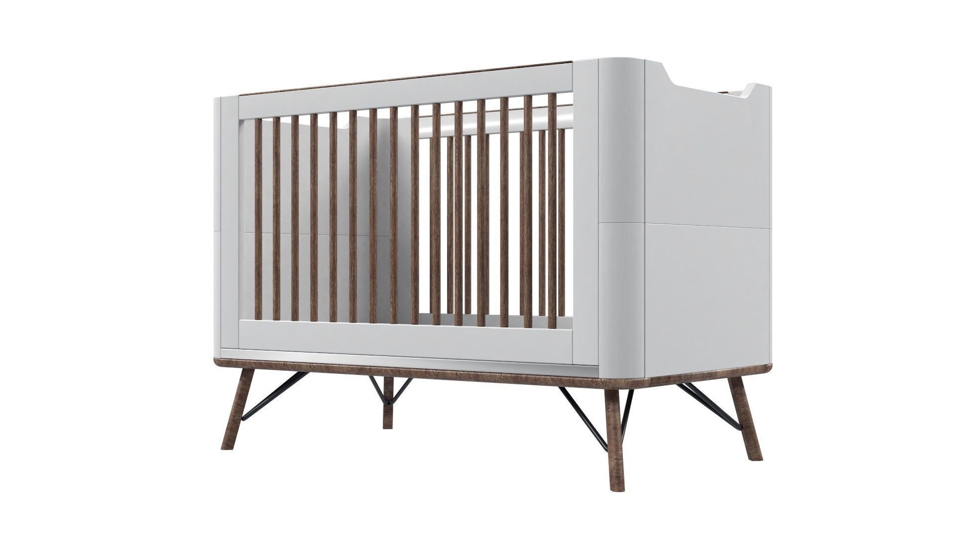 Baby Crib  3D model_44