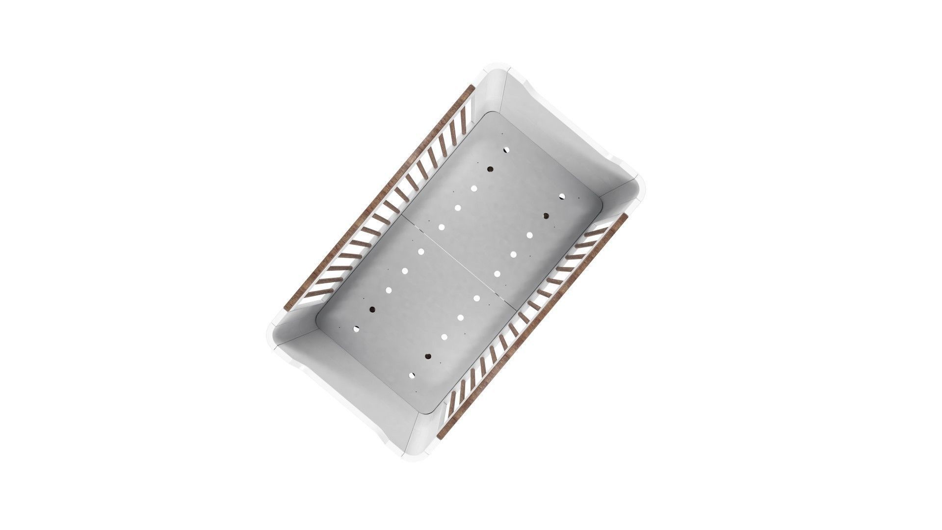 Baby Crib  3D model_4