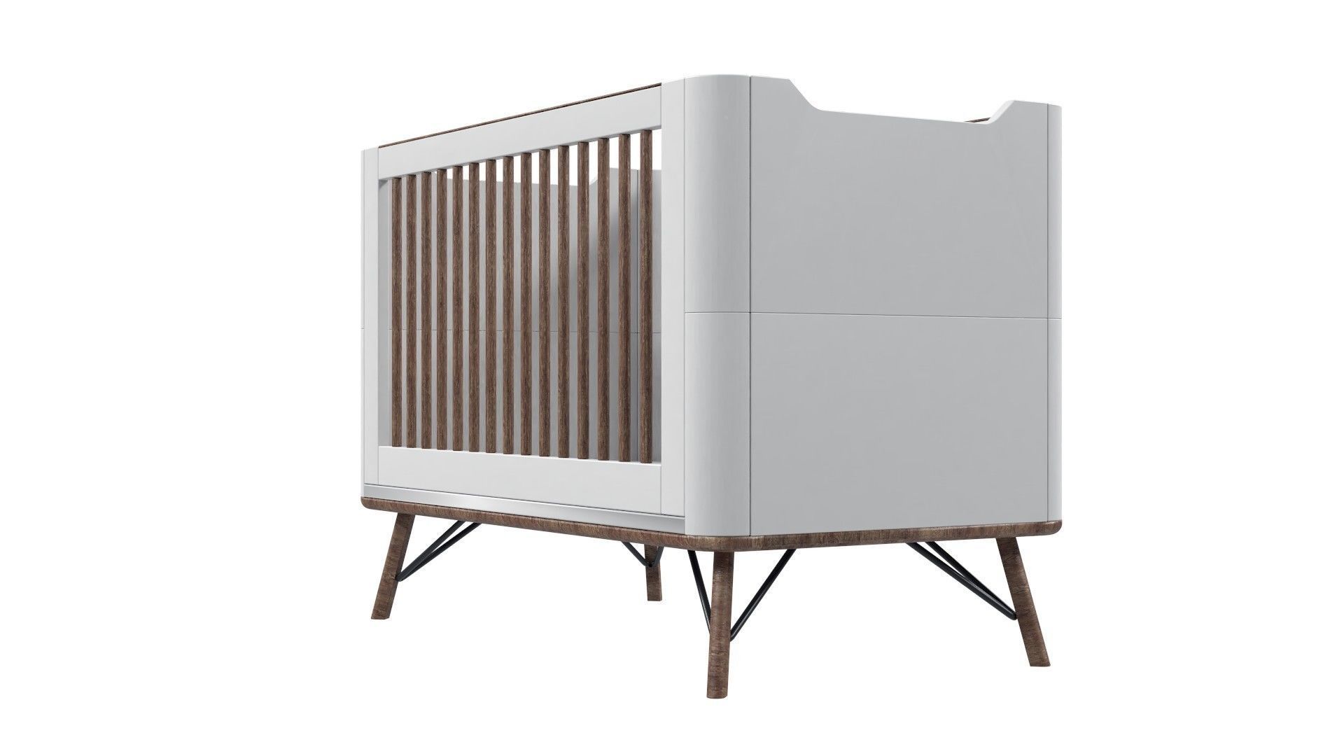Baby Crib  3D model_32