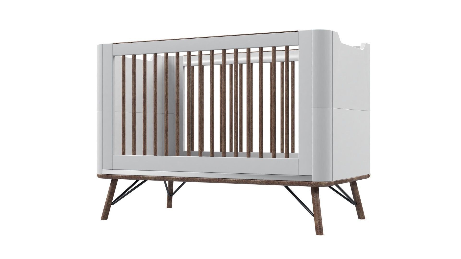 Baby Crib  3D model_34