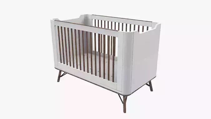 Baby Crib  3D model