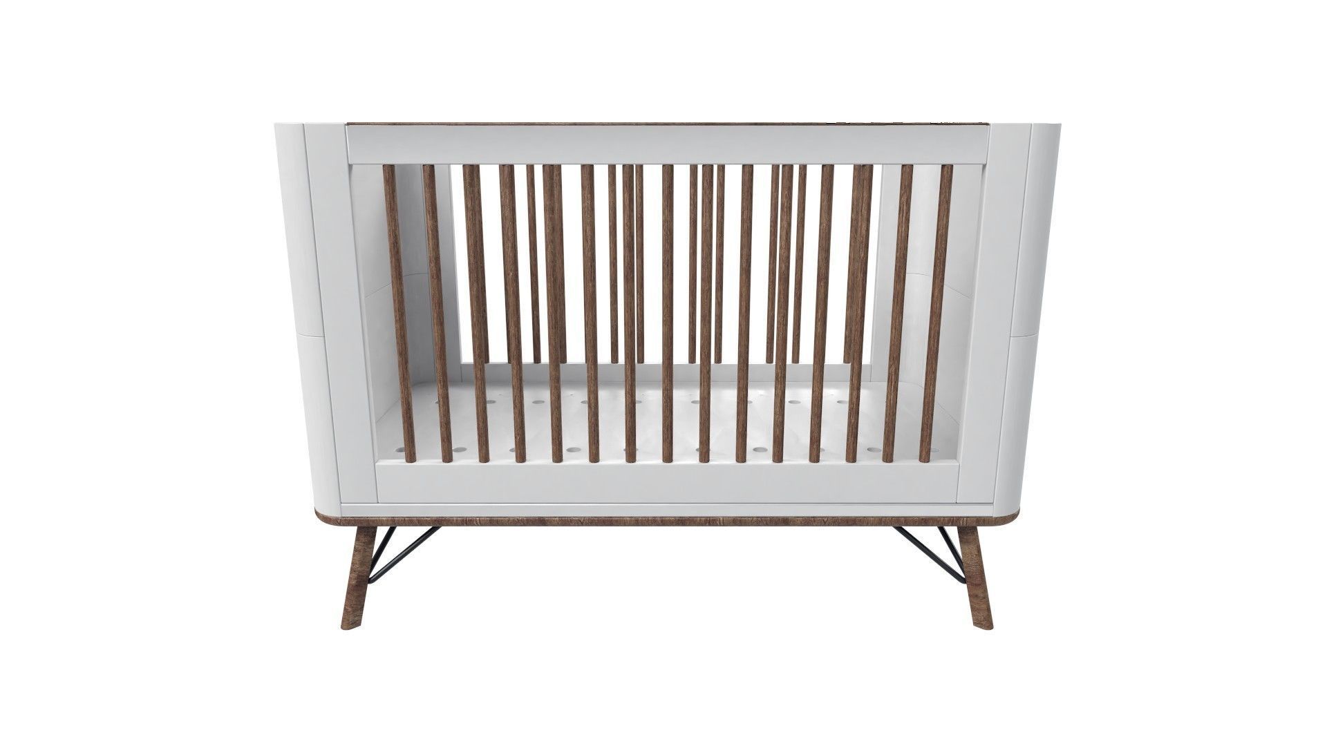 Baby Crib  3D model_2