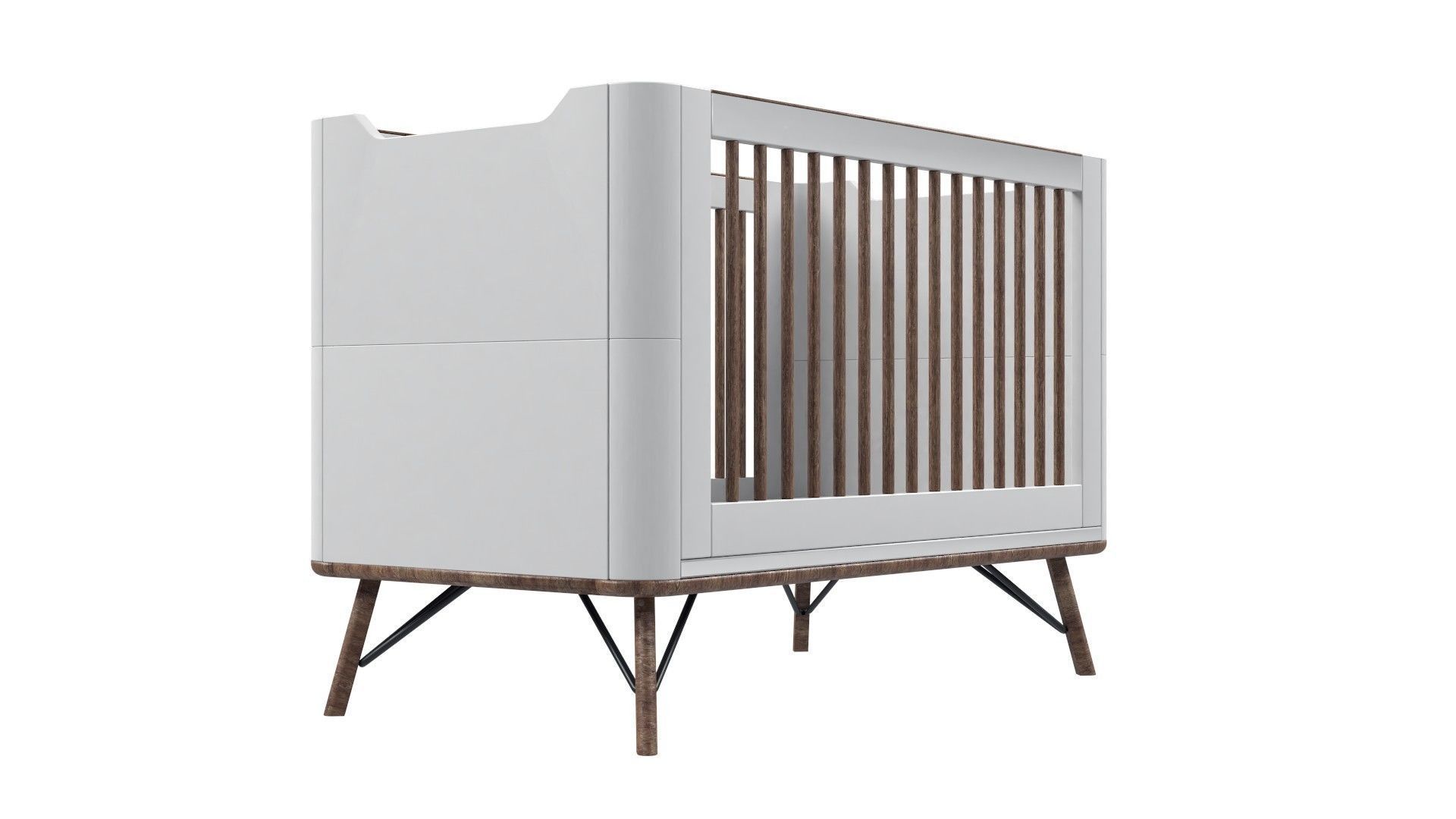 Baby Crib  3D model_30