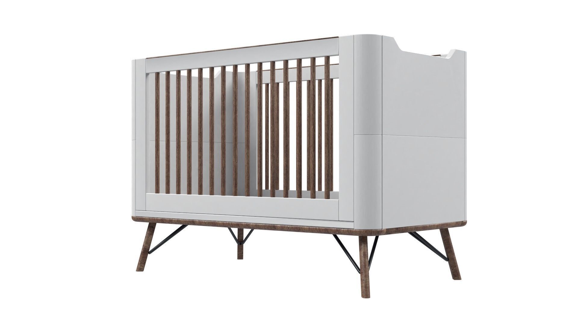 Baby Crib  3D model_1