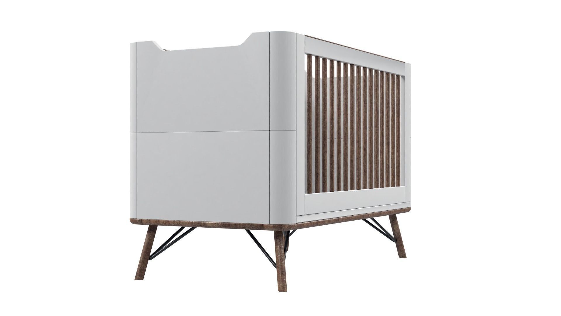 Baby Crib  3D model_33