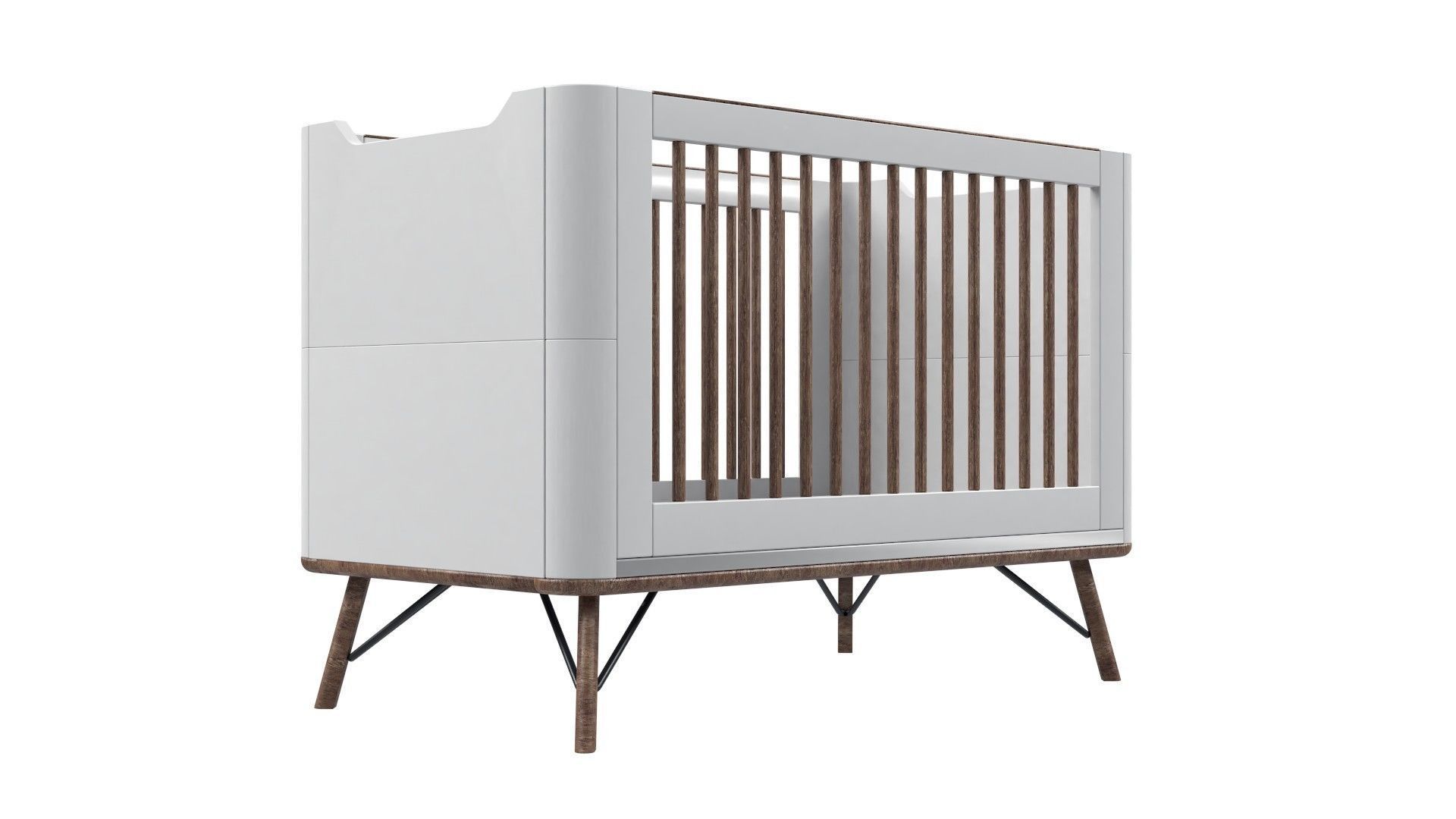 Baby Crib  3D model_42