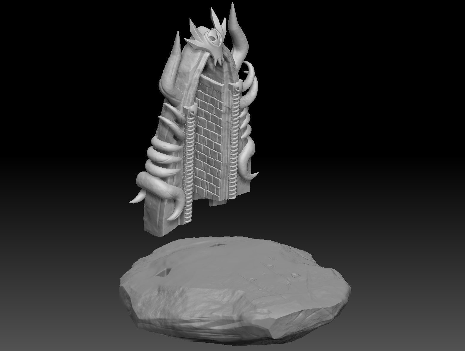 Pokemon Houndour Houndoom Mega Evolution 3D print model_8