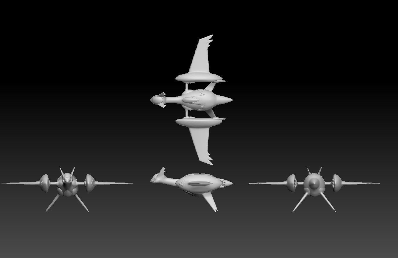 Pokemon Latios Latias Mega Evolution 3D print model_1