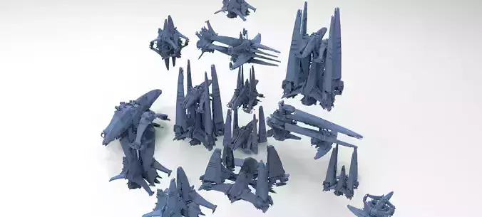 Mining collony Tera Ship Facility Kitbash 2