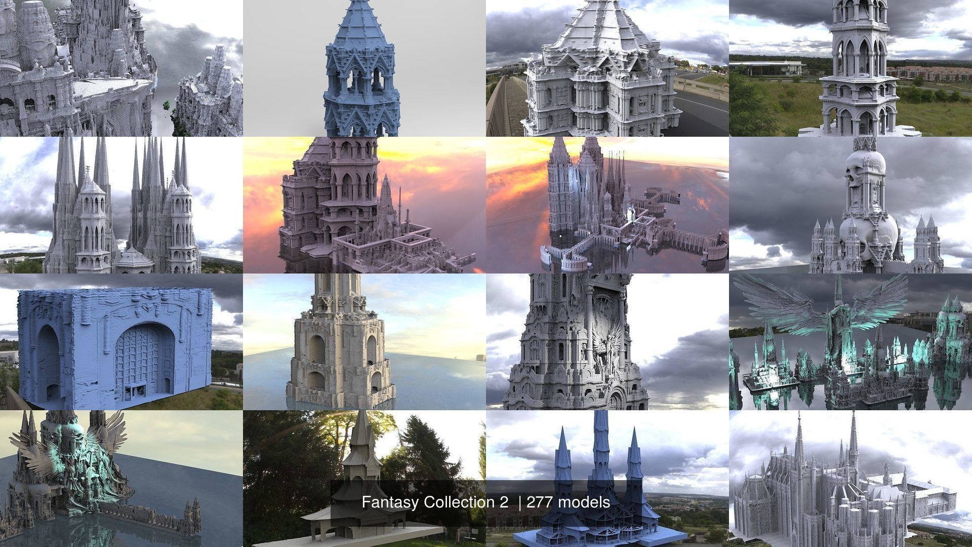 Fantasy Collection 2 castle _6