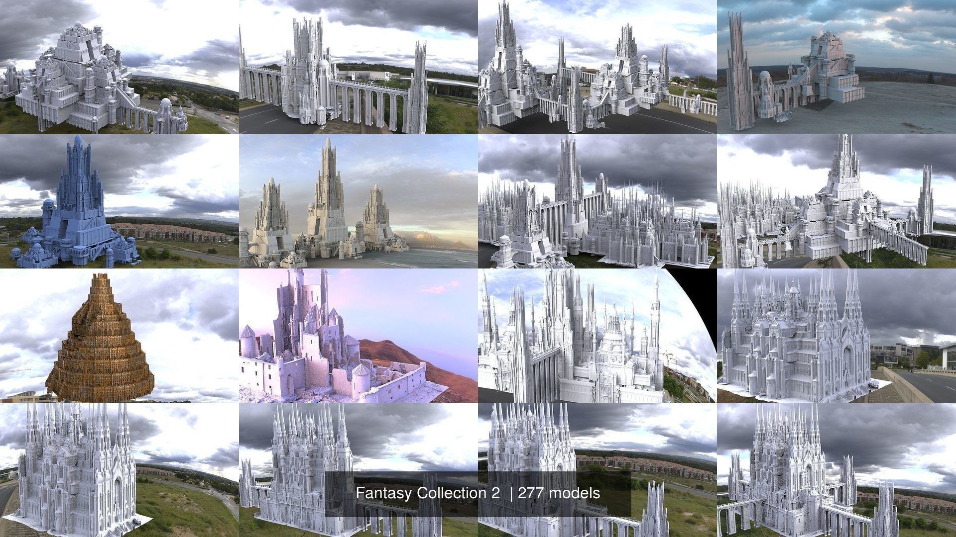 Fantasy Collection 2 castle _2