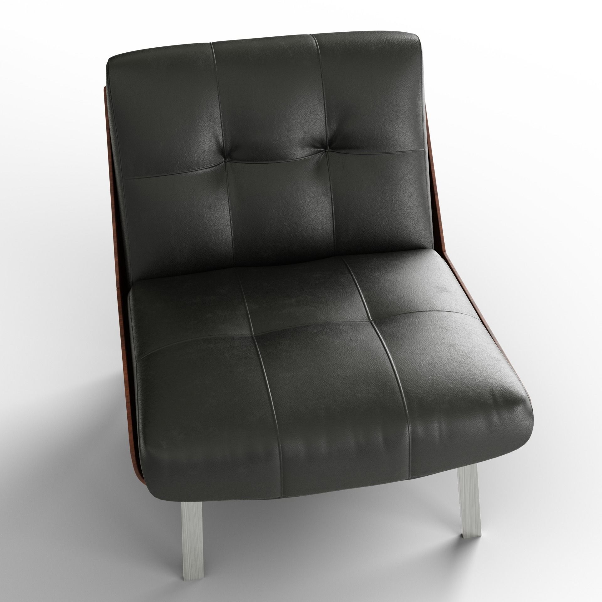 Daiki lounge chair 3D model_10