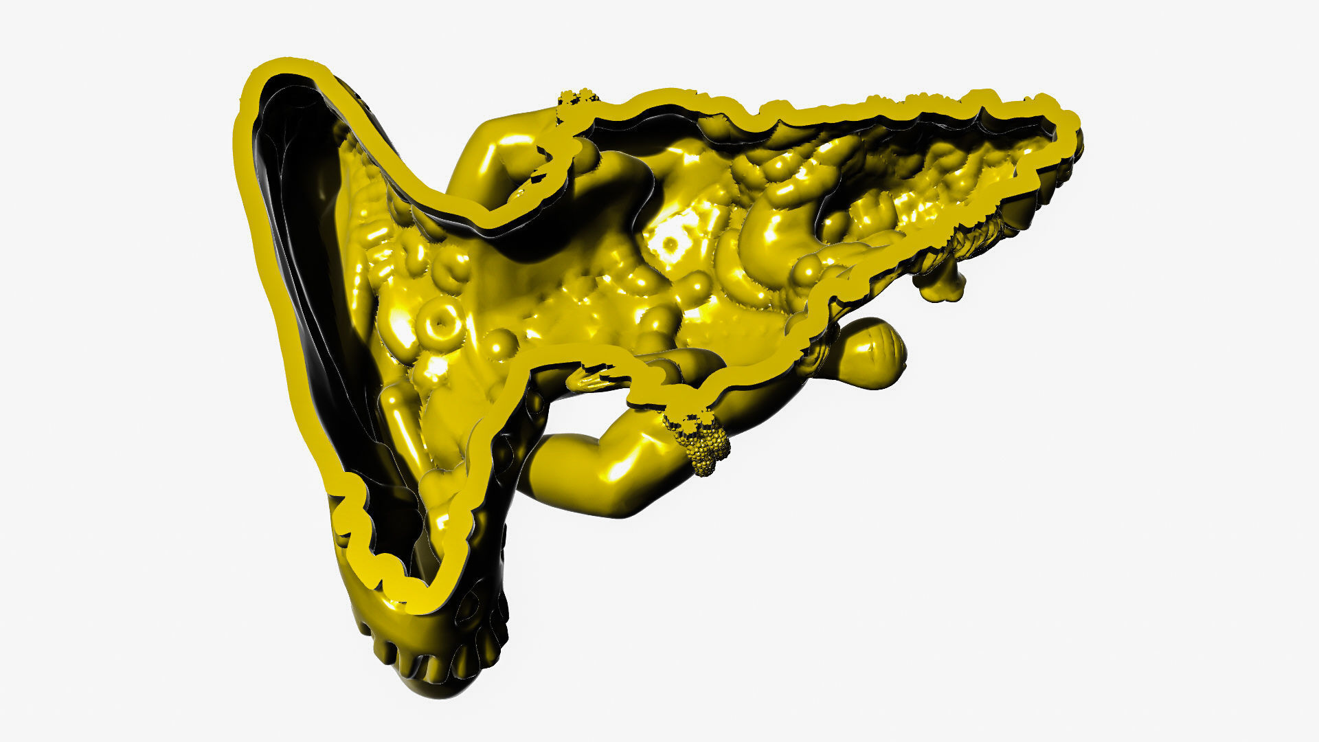 shivji statue of lord ganesha 3D print model_4