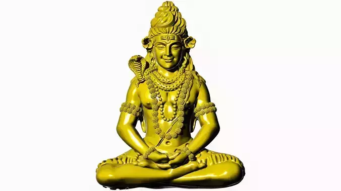 shivji statue of lord ganesha 3D print model
