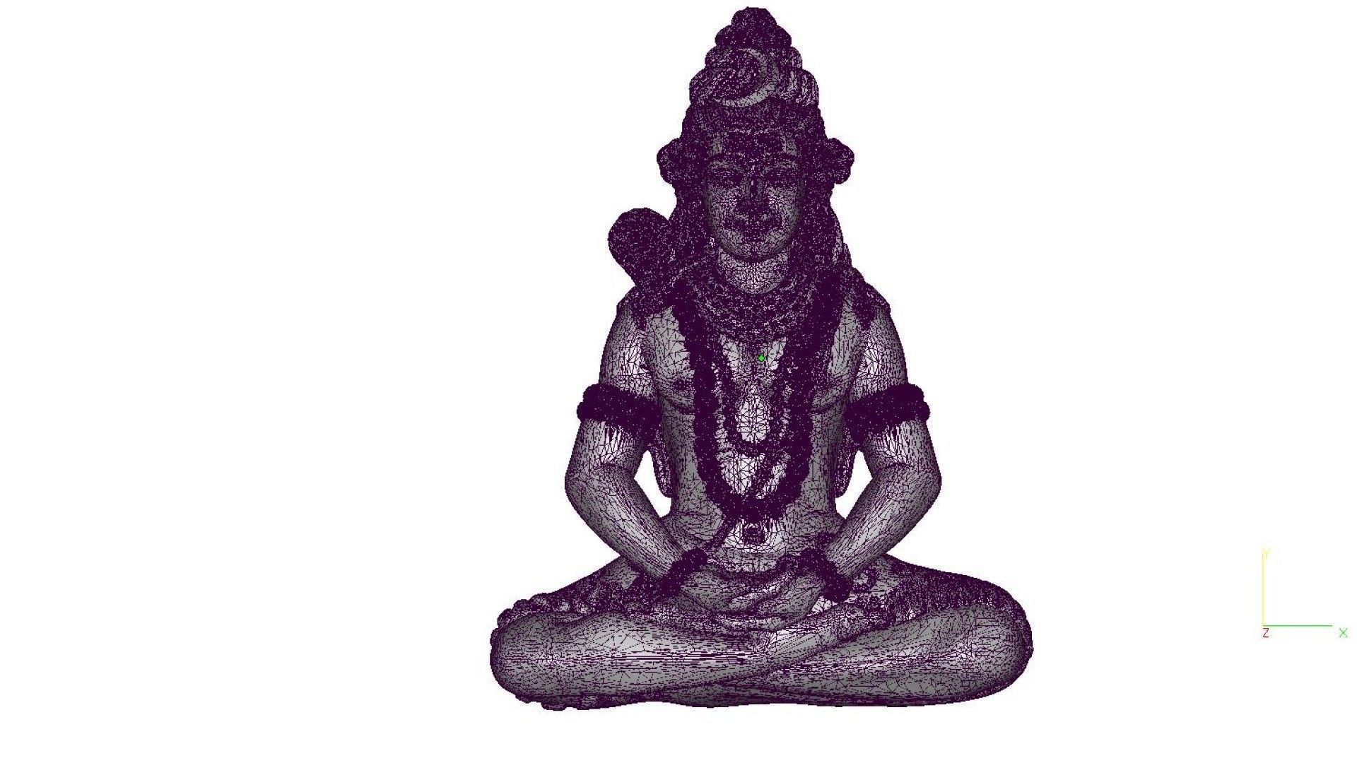 shivji statue of lord ganesha 3D print model_6