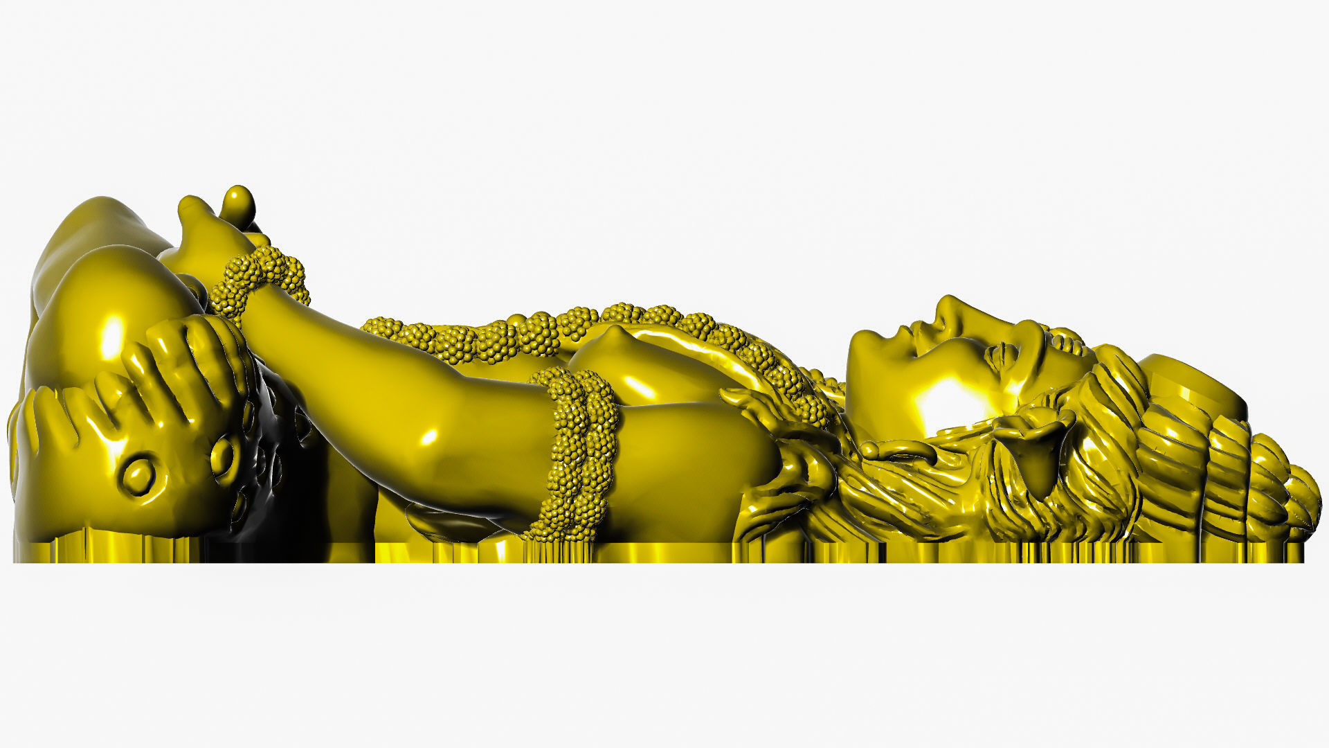 shivji statue of lord ganesha 3D print model_3