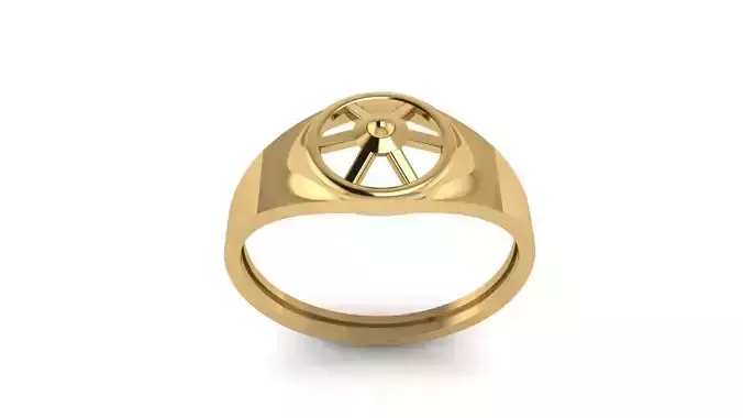 Simple design ring