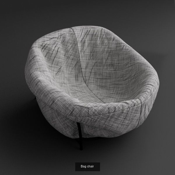 Chairs pack 3D Model Collection_4