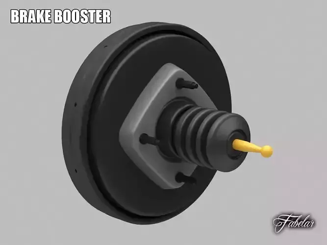 Brake booster 3D model