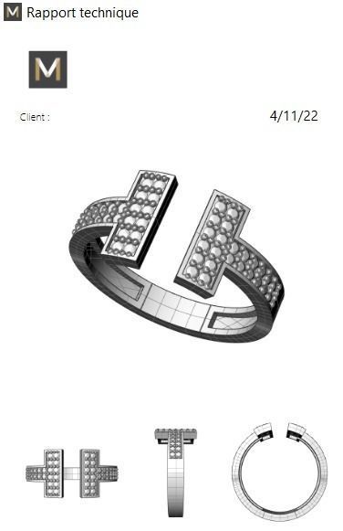 TIFFANY DIAMOND RINGS 3D print model_12