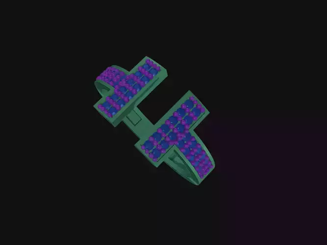 TIFFANY DIAMOND RINGS 3D print model