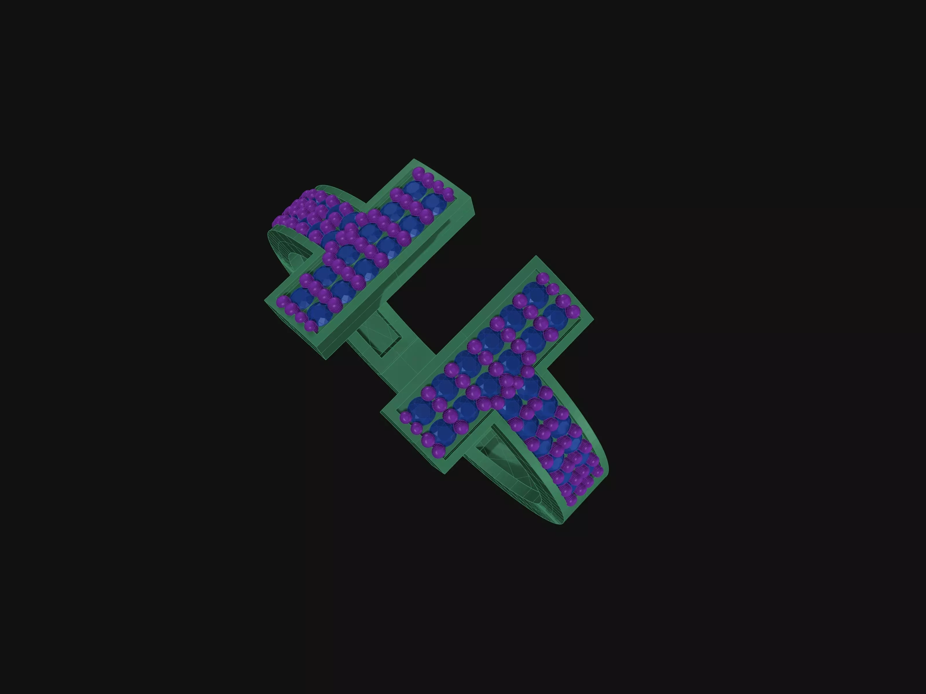 TIFFANY DIAMOND RINGS 3D print model_0