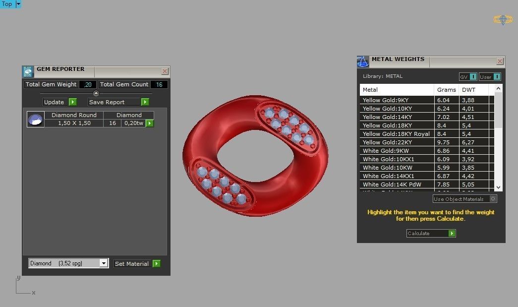 Cuban Link Chain Necklace 3D print model_5