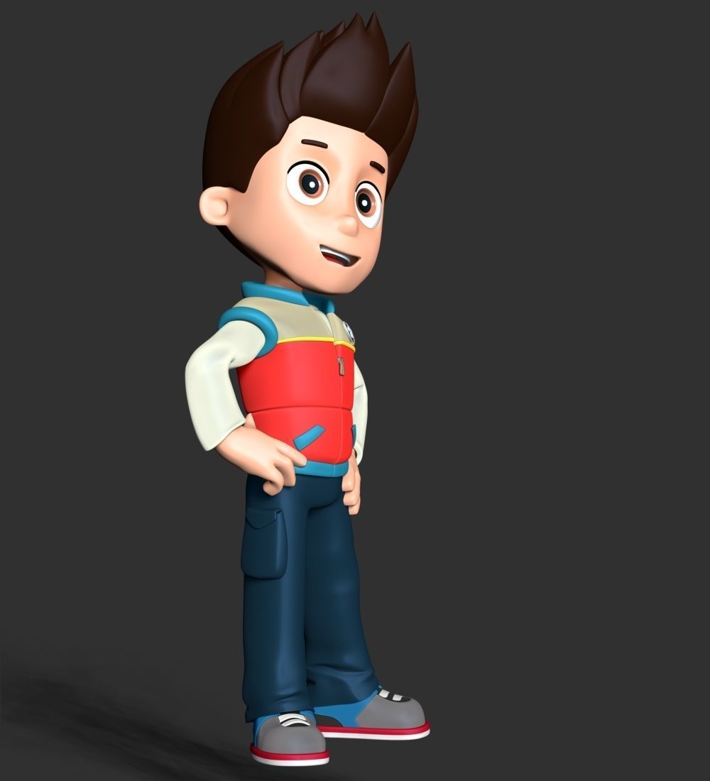 Ryder - Paw Patrol 3D print model_9