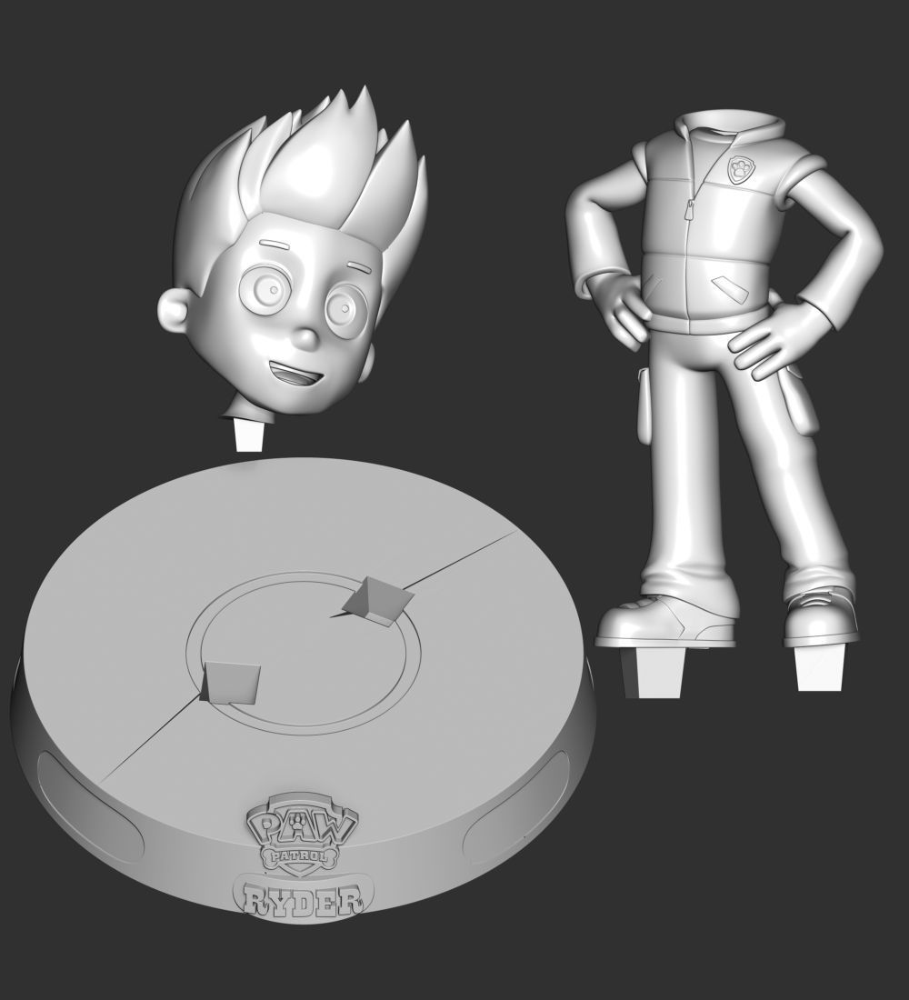 Ryder - Paw Patrol 3D print model_24