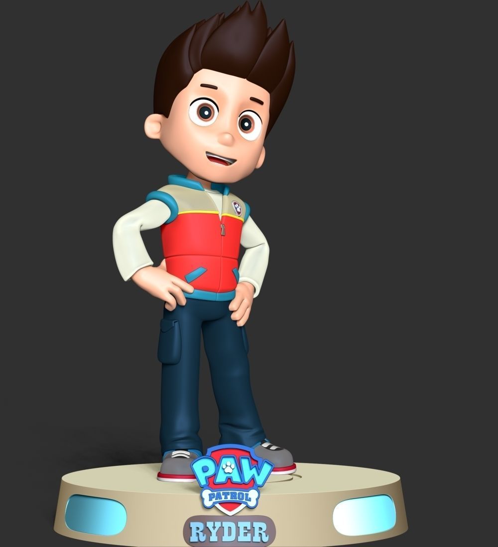 Ryder - Paw Patrol 3D print model_11