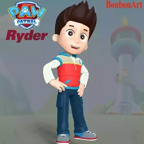 Ryder - Paw Patrol 3D print model