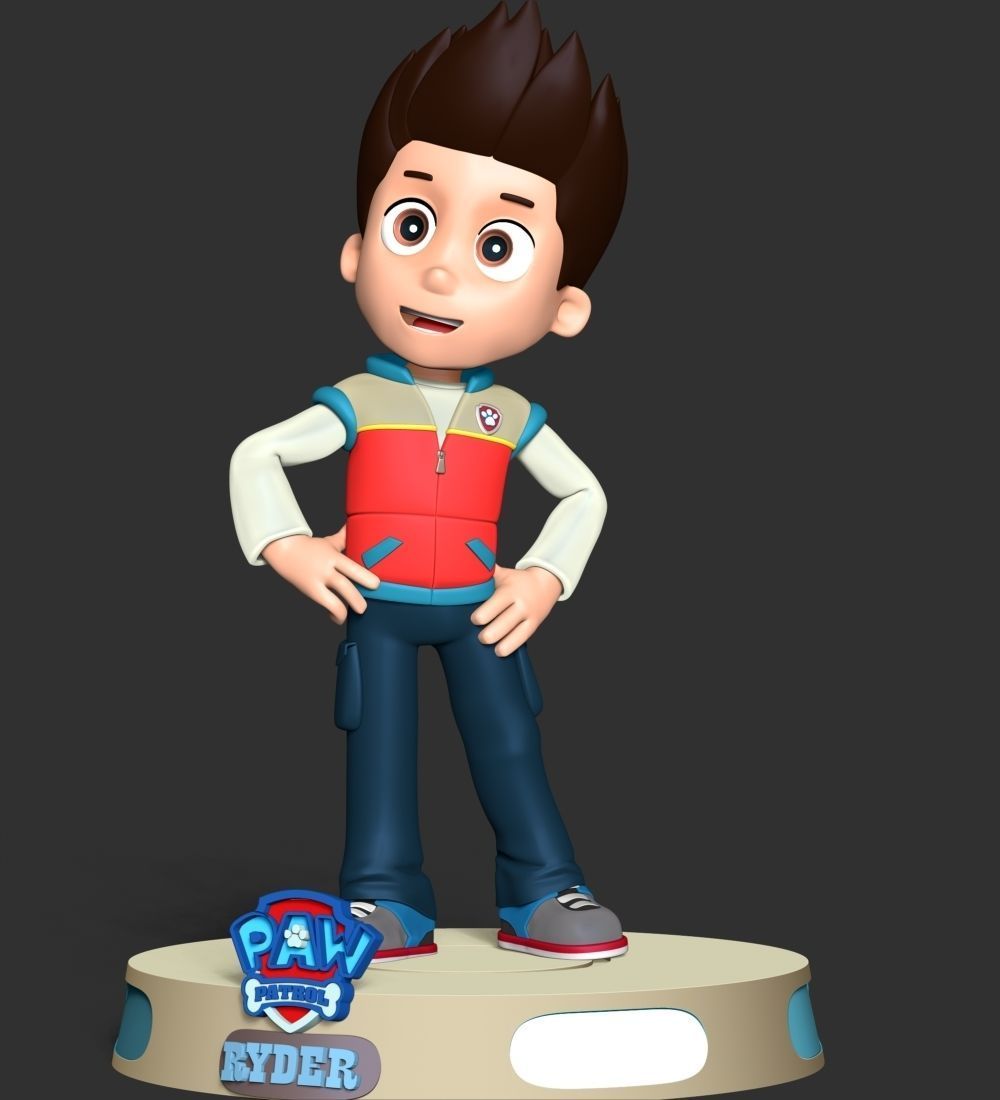 Ryder - Paw Patrol 3D print model_12